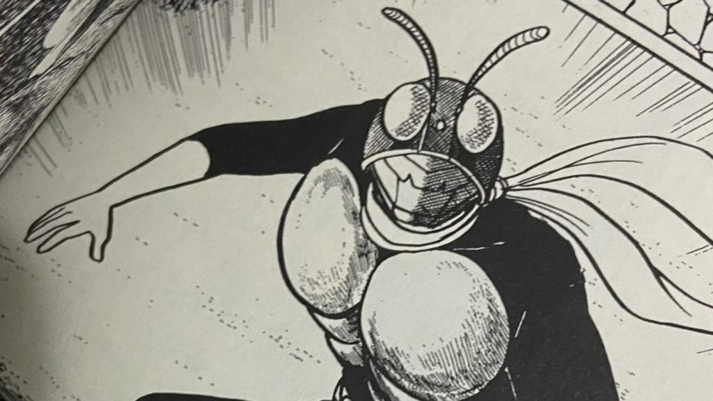 Kamen Rider depois de se transformar