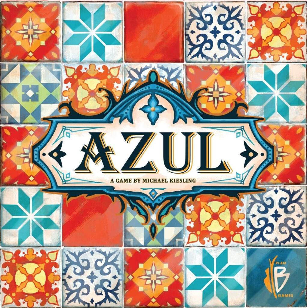Tampa do jogo de Tabuleiro: Azul