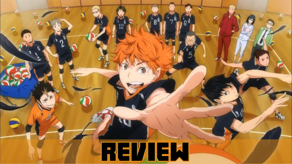 Hinata Shouyou e todos os personagens do anime Haikyuu
