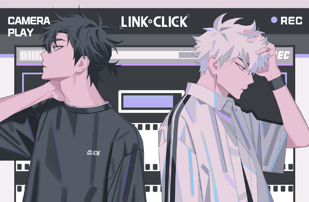 Capa da review do anime Link Click