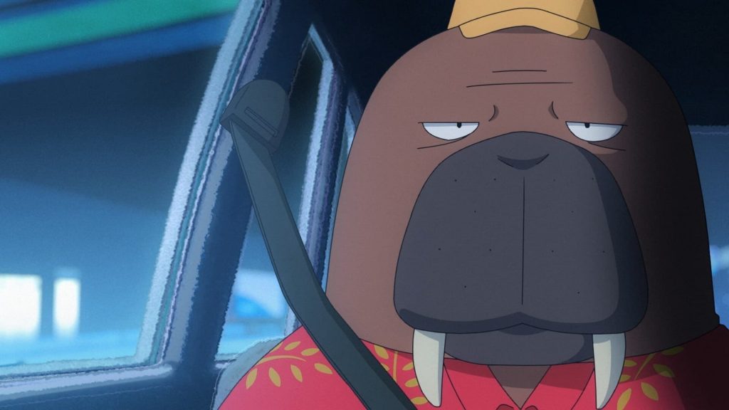 Odokawa Hiroshi o protagonista do anime OddTaxi