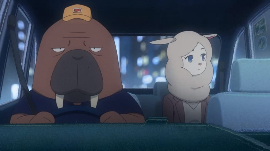Odokawa e o seu interesse amoroso Shirakawa Miho