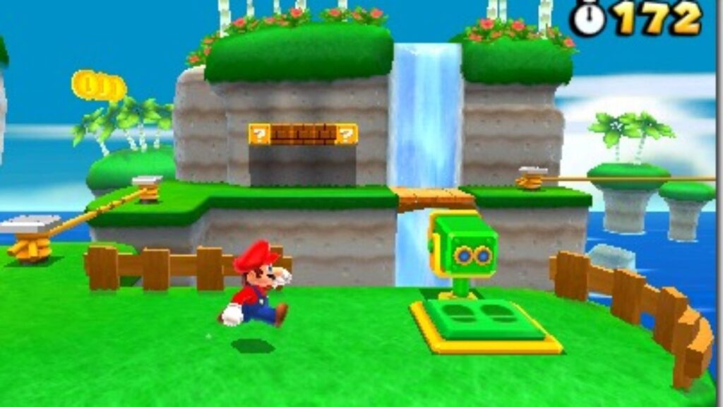 Primeira fase do Super Mario 3D Land