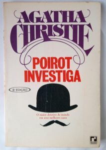 Capa do Livro: Poirot Investiga de Agatha Christie