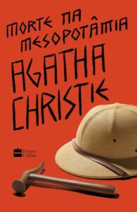 Capa do Livro: Morte na Mesopotâmia de Agatha Christie