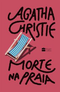 Capa do Livro: Morte na Praia de Agatha Christie