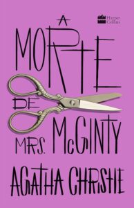 Capa do Livro: A Morte da Sra. McGinty de Agatha Christie