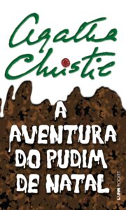 Capa do Livro: A Aventura do Pudim de Natal de Agatha Christie