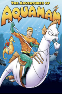 Imagem da série animada da DC Comics: Superman e Aquaman: hora da aventura.