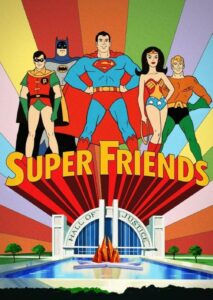 Imagem da série animada da DC Comics: Super amigos