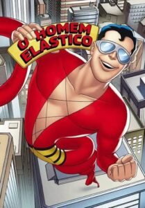 Imagem da série animada da DC Comics: O Homem-Elástico