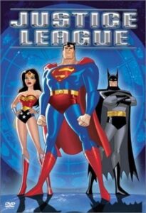 Imagem da série animada da DC Comics: Liga da Justiça.