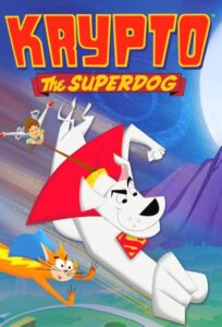 Imagem da série animada da DC Comics: Krypto, o Super-Cão.