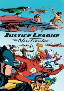 Capa do animação: Liga da Justiça: A Nova Fronteira