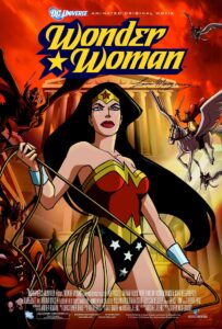 Capa do animação: Mulher Maravilha
