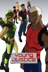 Imagem da série animada da DC Comics: Justiça Jovem
