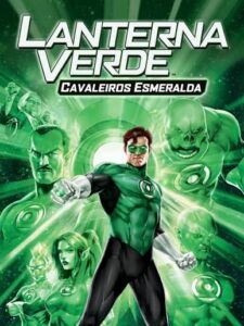 Capa do animação: Lanterna Verde: Cavaleiros Esmeraldas
