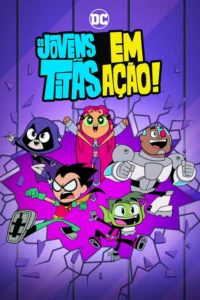 Imagem da série animada da DC Comics: Os Jovens Titãs em Ação.