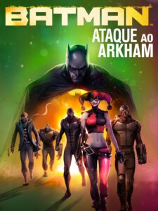 Capa do animação: Ataque ao Arkham