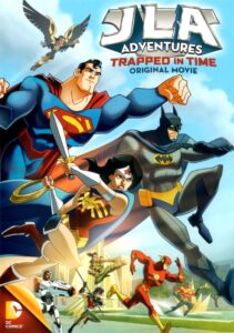 Capa do animação: As Aventuras da Liga da Justiça: Armadilha do Tempo