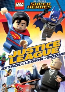 Capa do animação: LEGO Super Herois DC: O Ataque da Legião do Mal
