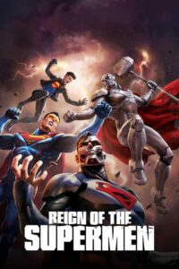 Capa da animação: Reinado dos Super-Homens