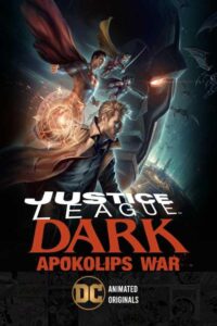 Capa da animação: Liga da Justiça Sombria: Guerra de Apokolips