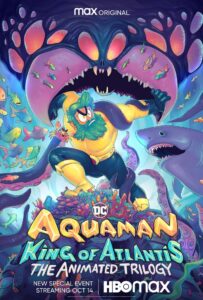 Imagem da série animada da DC Comics: Aquaman: Rei de Atlântida