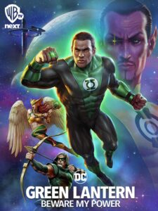 Capa da animação: Lanterna Verde: Cuidado com meu Poder