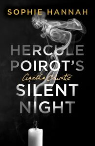 Capa do Livro em inglês : A Noite Silenciosa de Hercule Poirot de Sophie Hannah