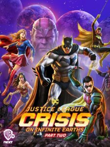 Capa da animação: Liga da Justiça: Crise nas Infinitas Terras Parte Dois