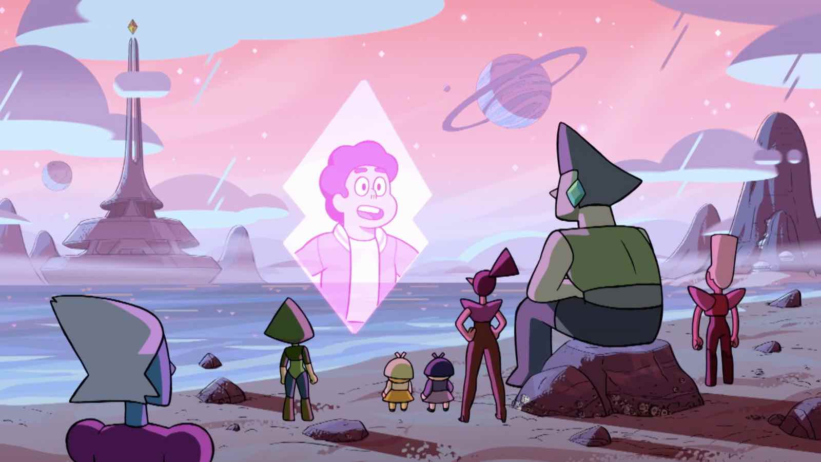 Steven anunciando uma nova era para a Gems
