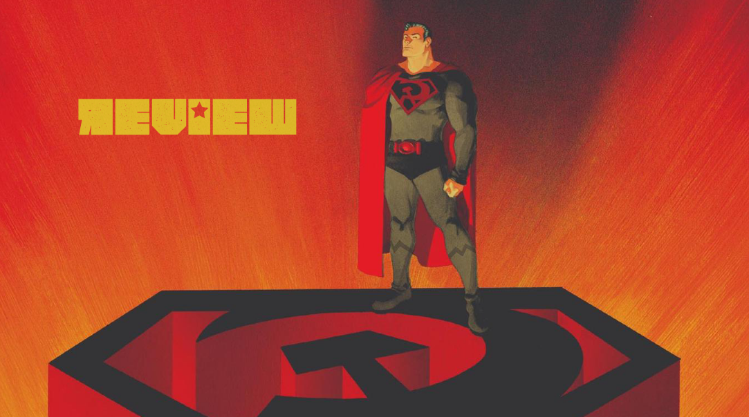 Capa da Review do quadrinho: Superman: Entre a Foice e o Martelo
