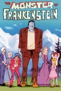 Capa da animação da Marvel Comics: O Monstro do Frankenstein