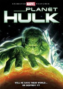 Capa da animação da Marvel Comics: Planeta Hulk