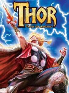 Capa da animação da Marvel Comics: Thor: O filho de Asgard