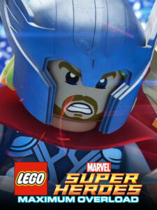 Capa da animação da Marvel Comics: Lego Marvel Super Heroes