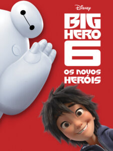 Capa da animação da Marvel Comics: Operação Big Hero 6