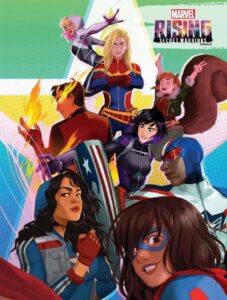 Capa da animação da Marvel Comics: Marvel Rising: Guerreiro Secretos