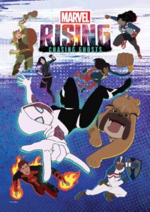 Capa da animação da Marvel Comics: Marvel Rising: Caçando Fantasmas