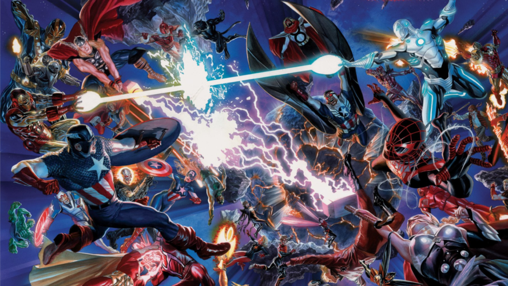 Capa do post com todas as animações da Marvel Comics