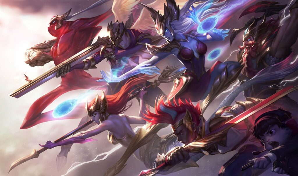 Capa da Coletânea de Nicks Aleatórios do League of Legends