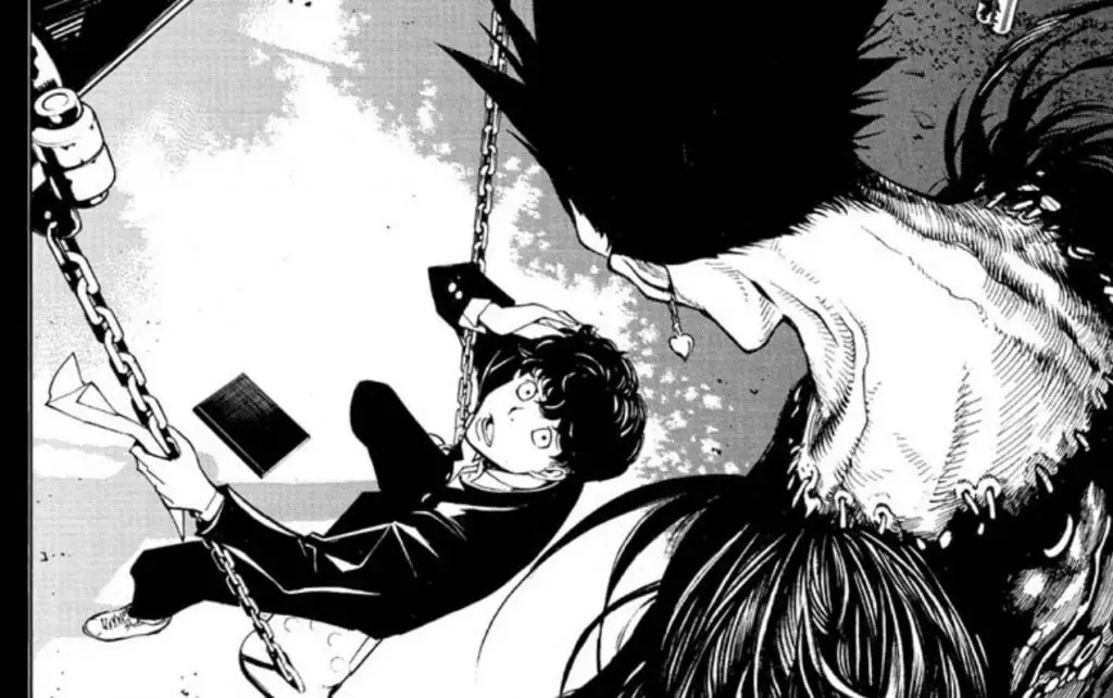 Ryuk encontrando o Minoru