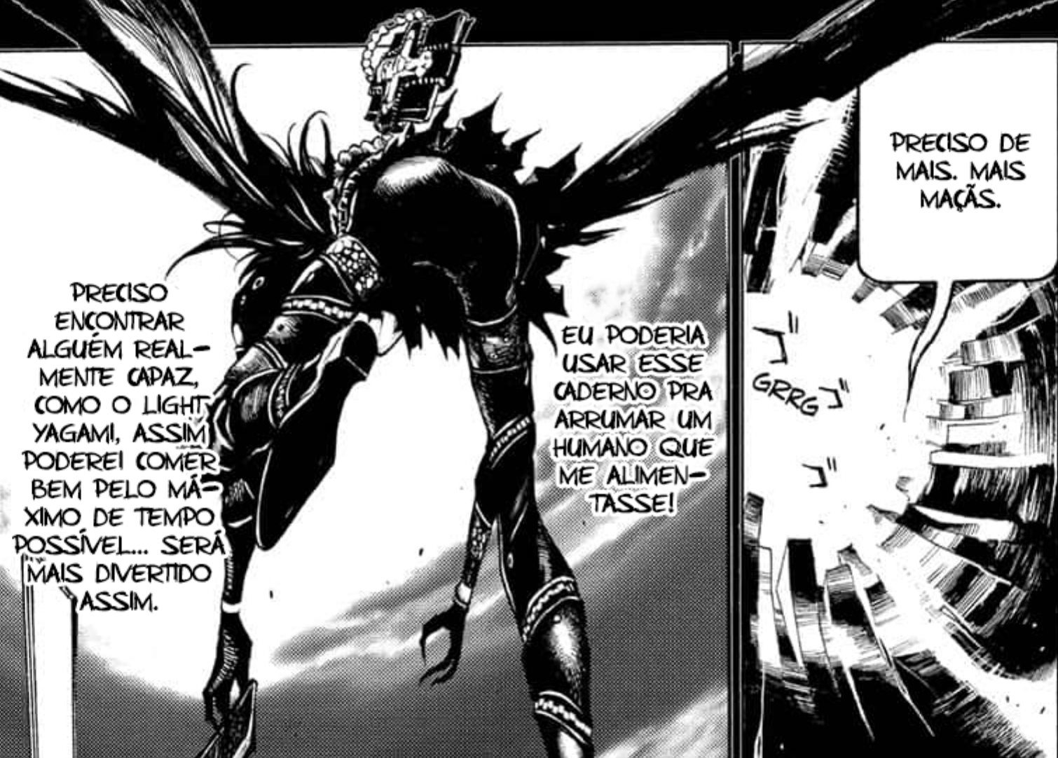 Ryuk indo até o mundo humano.