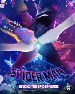 Capa da animação da Marvel Comics: Homem aranha: Além do Aranhaverso