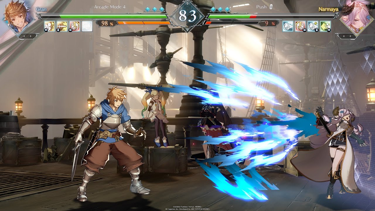 Granblue Fantasy Versus gameplay PVP