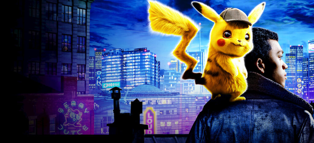Capa da crítica de Detetive Pikachu