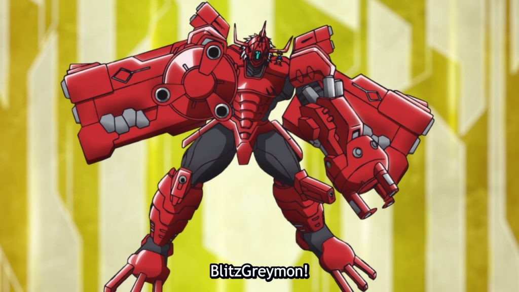Blitzgreymon, a segunda forma extrema de Agumon