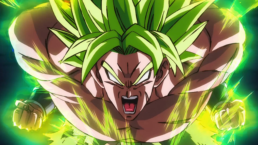 Broly na sua forma de Saiyajin Lendário