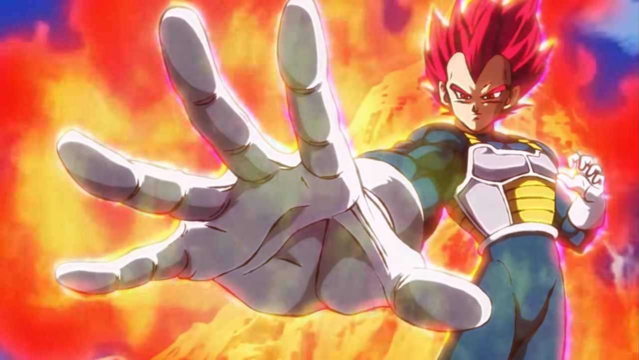 Vegeta Super Saiyajin Deus